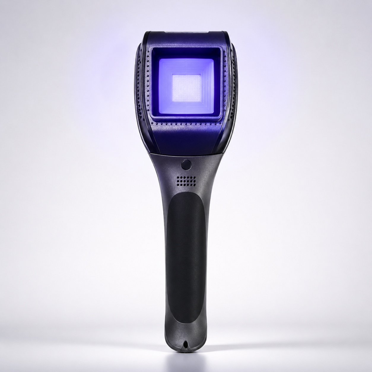 Tendly Light 308nm UVB phototherapy device emitting UV light — FDA 510(k) cleared for vitiligo psoriasis eczema treatment at home